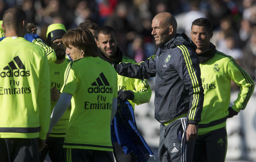 Zidane targets Champions League win with Real Madrid