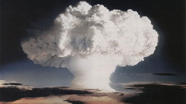 Hydrogen bomb test 1952 Ivy Mike