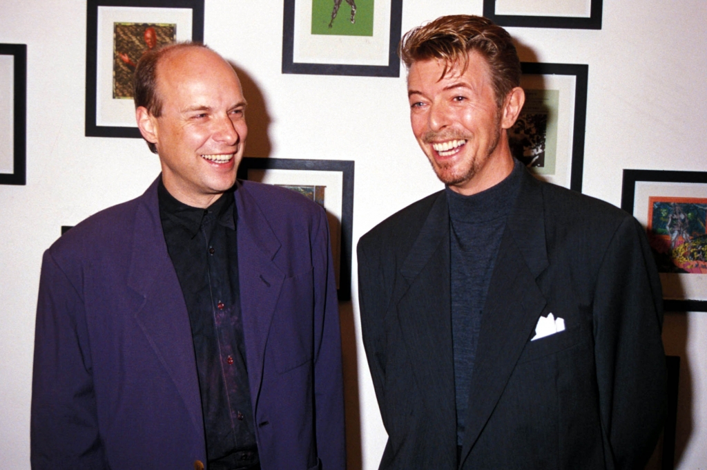 Brian Eno and David Bowie- Getty Images