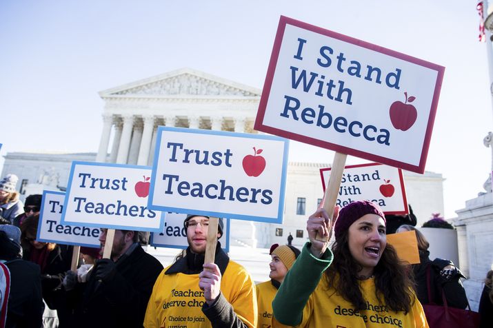 Future of Public Sector Unions at Stake in Supreme Court Case