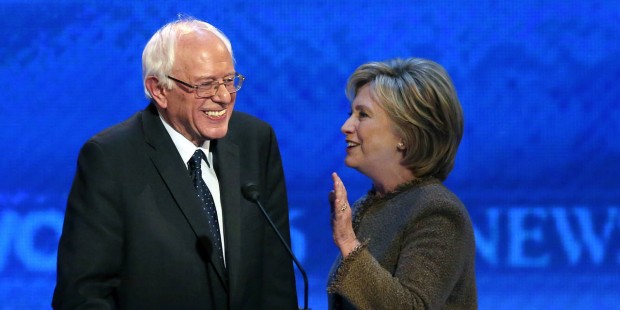 After data breach fight, Clinton and Sanders face off at U.S. Democratic debate