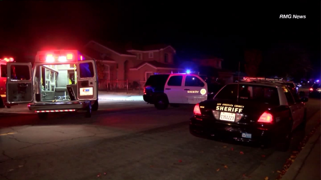 Deputies and firefighter-paramedics responded to a quadruple shooting in Rowland Heights on Dec. 31 2015