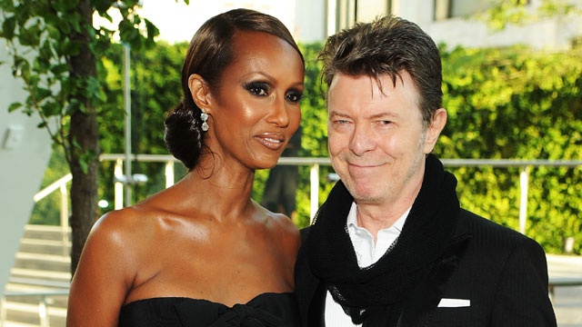 Iman and David Bowie 2010