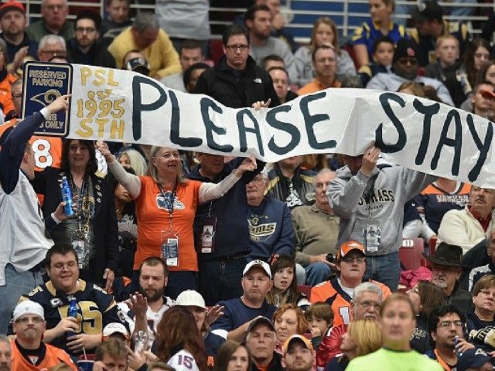 St. Louis Rams fans