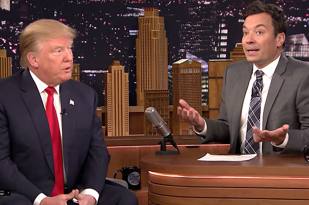 Jimmy Fallon's latest Donald Trump fail NBC keeps treating the GOP frontrunner like harmless entertainment