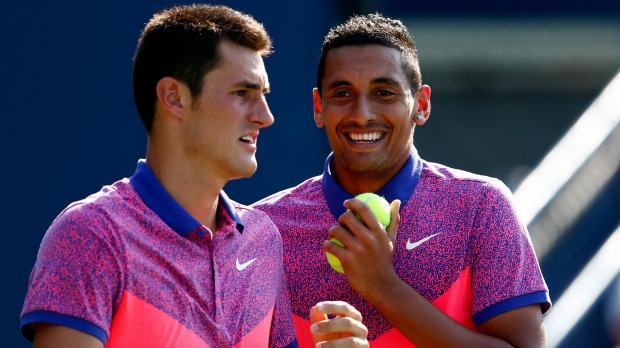 Double trouble Bernard Tomic and Nick Kyrgios are ready to be a grand slam force in 2016