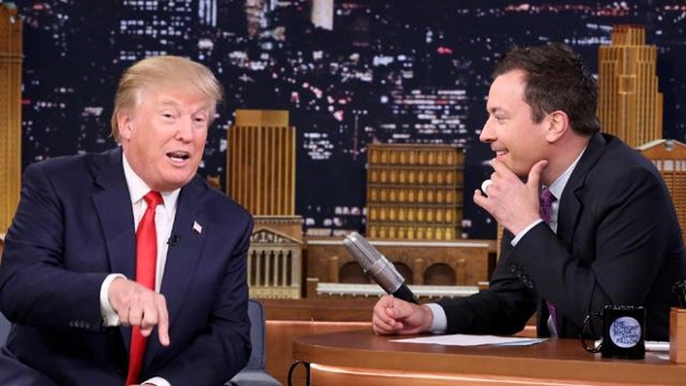 Donald Trump appears on'The Tonight Show