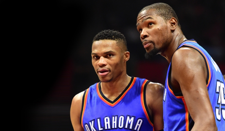 Durant and Westbrook Named to 2016 U.S. Olympic Men's Team Finalists