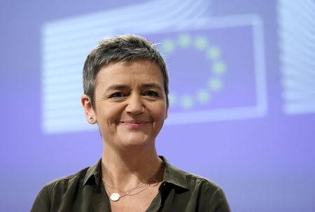 UK-GOOGLE-BRITAIN-TAX:EU competition boss says could look at UK s Google tax deal