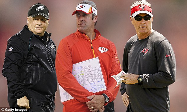 Chip Kelly Doug Pederson and Dirk Koetter are set to be head coaches in the NFL