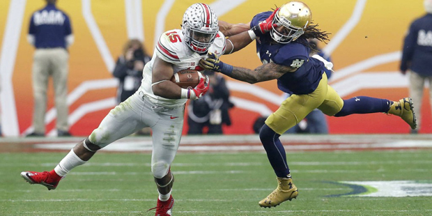 Ohio State beat Notre Dame in the Fiesta Bowl, but both teams should be proud of 2015