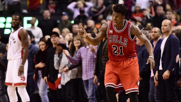 En fuego Jimmy Butler dropped 40 points in a half on Sunday night