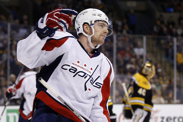 Evgeny Kuznetsov is replacing Alex Ovechkin