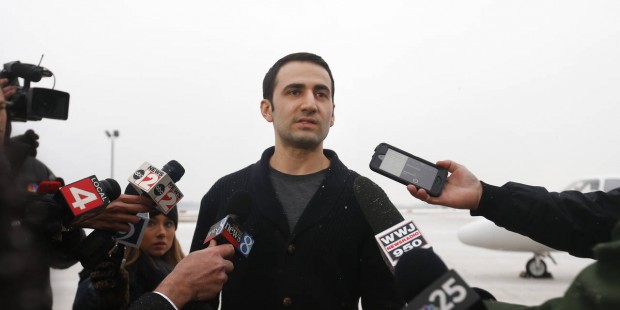 Freed by Iran, Amir Hekmati to return to Flint today