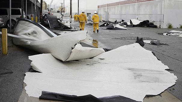 El Nino storms slam drought-parched California