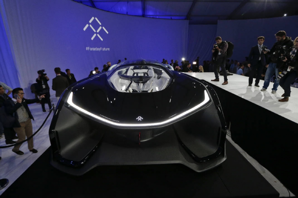 This is Faraday Future's ridiculous 1000-horsepower electric concept car