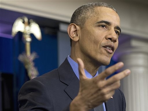 2015 President Barack Obama speaks during a news conference in the briefing room at the White House in Washington. On Saturday Jan. 16 2016 the president signed emergency declaration and ordered federal aid for Flint Mich