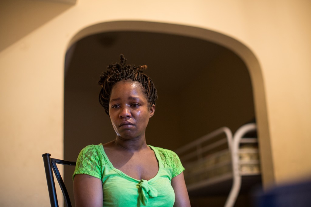 Linda Chatman 40 talks about her son Cedrick at her apartment on Thursday Aug. 28 2014 in Chicago. Cedrick Chatman 17 was killed by the Chicago police