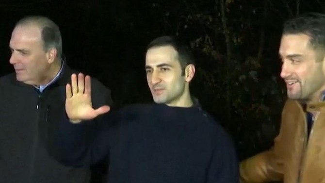 Former Marine Amir Hekmati Gives Thanks For Being Released From Iran'I Feel Truly Blessed