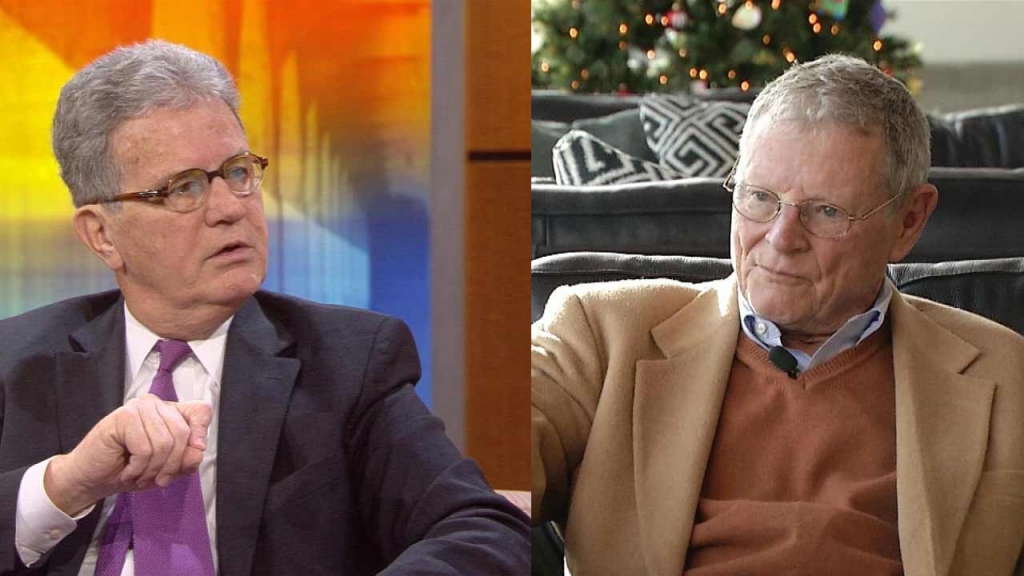 Former Senator Tom Coburn and current Oklahoma Senator Jim Inhofe