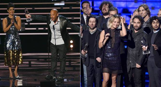 Furious 7,'Big Bang Theory win big at People Choice Awards