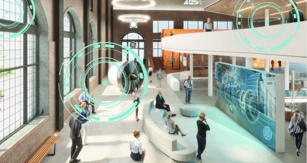 GE is reimagining its headquarters environment for a tech-dominated world