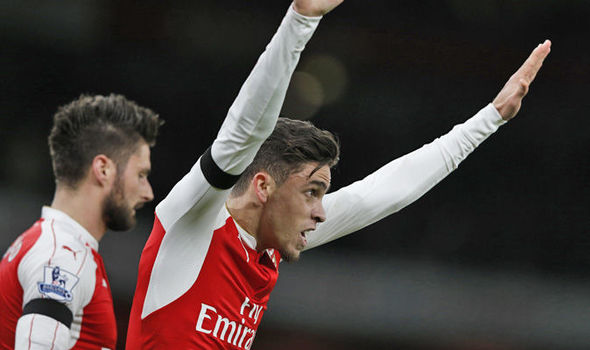 Gabriel celebrates