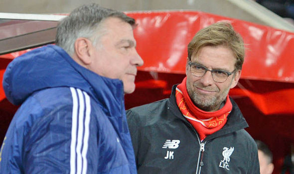 Sam Allardyce Jurgen Klopp