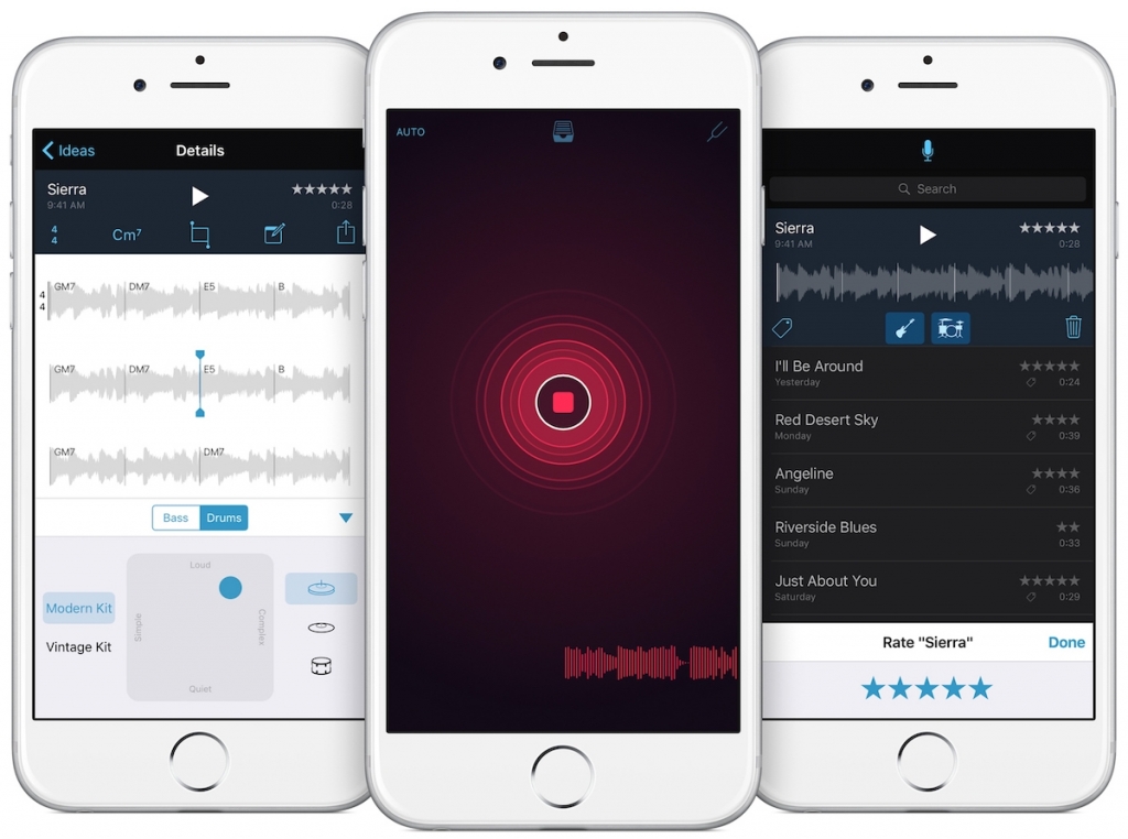 New Music Apps from Apple Transform iOS Devices into Handheld Studios for Songwriters & Beatmakers