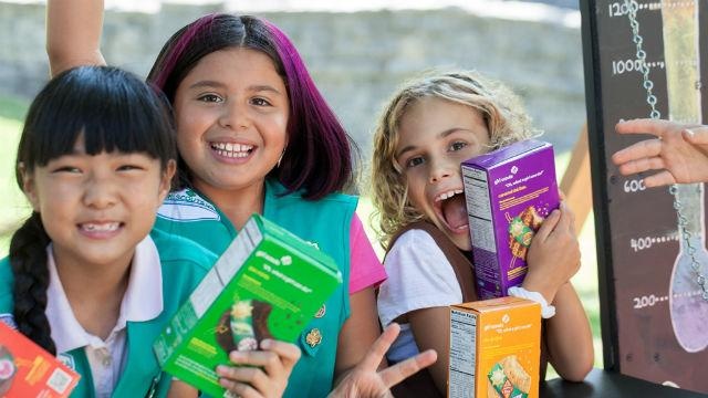 It's Girl Scout Cookie time