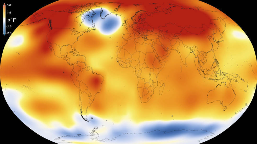 2015 was the warmest year on record — and by the widest margin ever according to a new analysis by NASA and NOAA