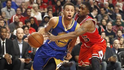 The Chicago Bulls had no answer to Stephen Curry