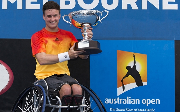 Australian Open 2016 Briton Gordon Reid secures first grand slam singles title in wheelchair final