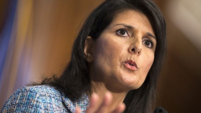 Nikki Haley: Donald Trump has contributed to 'irresponsible talk'