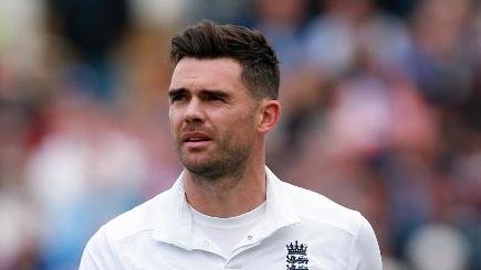 James Anderson returned to England's team in Cape Town