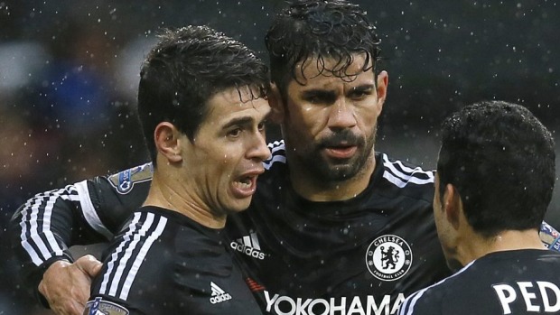 Guus Hiddink downplays Oscar Diego Costa bust-up