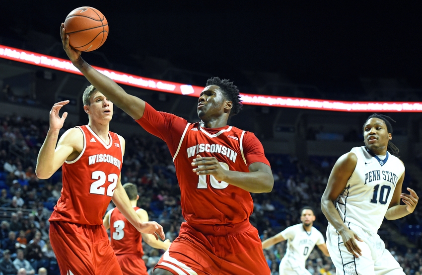 Wisconsin Basketball Badgers Hang on for Win at Penn State