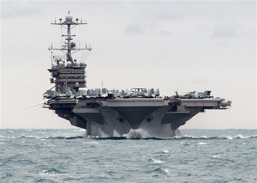 US accuses Iran of conducting missile test near warships