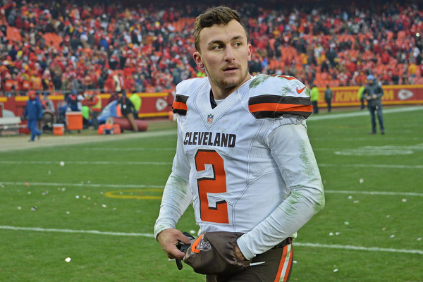 If the latest reports are true Johnny Manziel may be out as quarterback of the Cleveland Browns.		Peter G. Aiken  Getty Images