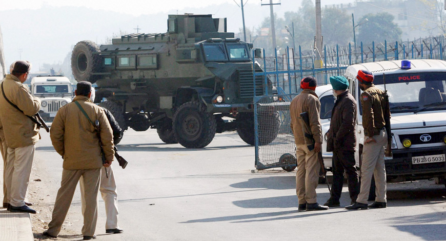 Fresh blast at Pathankot air base jawan injured