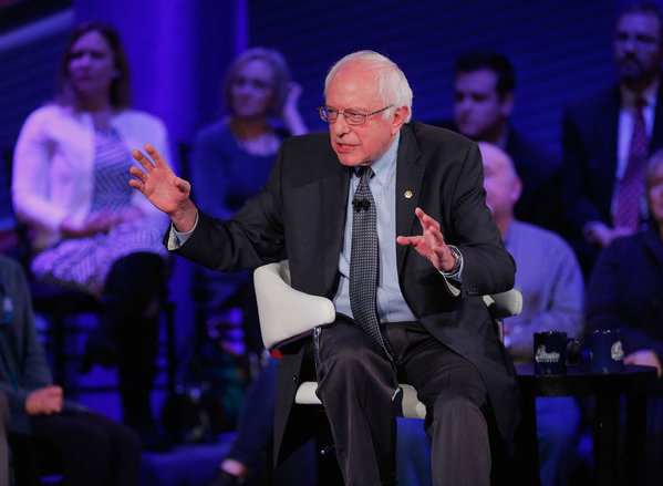 Sen. Bernie Sanders says he believes'the right for economic security should exist