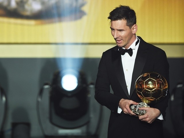 Lionel Messi wins fifth Ballon d'Or award