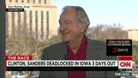 JUST WATCHEDHarkin on Clinton Sanders Iowa ground gameReplayMore Videos...MUST WATCH