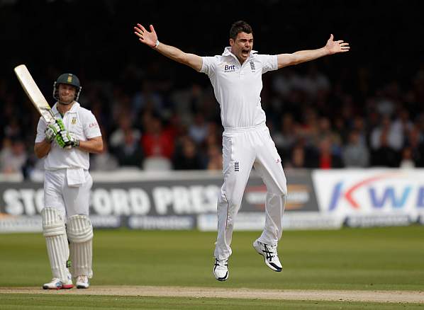 James Anderson has taken only three wickets at 54 in the ongoing series