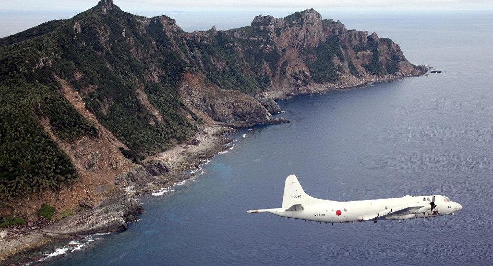 P-3C patrol plane of Japanese Maritime Self Defense Force