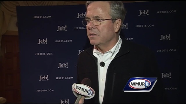 Jeb Bush holds town hall in Hollis