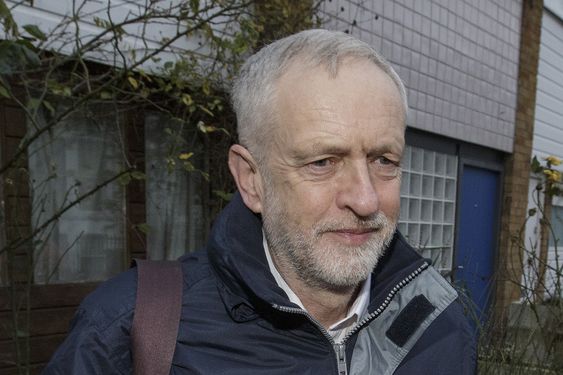 Britain's Labour Party leader Jeremy Corbyn leaving his home in London to attend a debate in Parliament. Britain's Labour Party has begun the new year at war with itself as leader Jeremy Cor