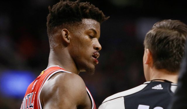 Jimmy Butler gets his swag messed