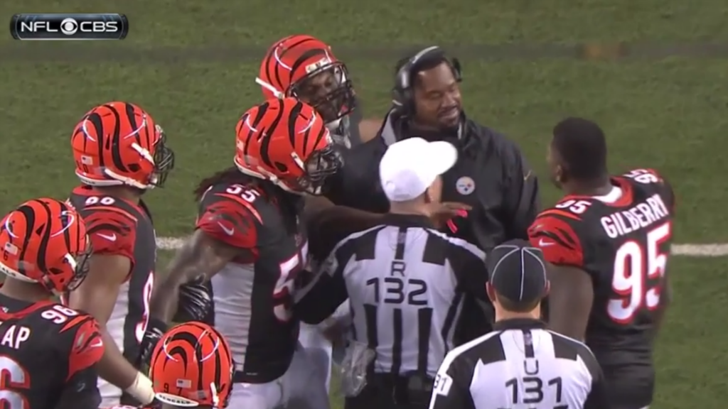 Joey Porter and Bengals