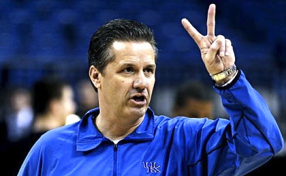 John Calipari did not distribute many compliments after UK's win Tuesday